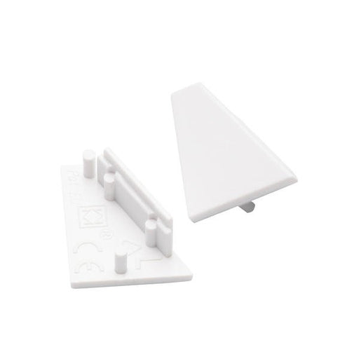 Brumberg Leuchten - Mechanisches Zubehör/Ersatzteile für Leuchten Endstück für Eckprofil 53070070 weiss