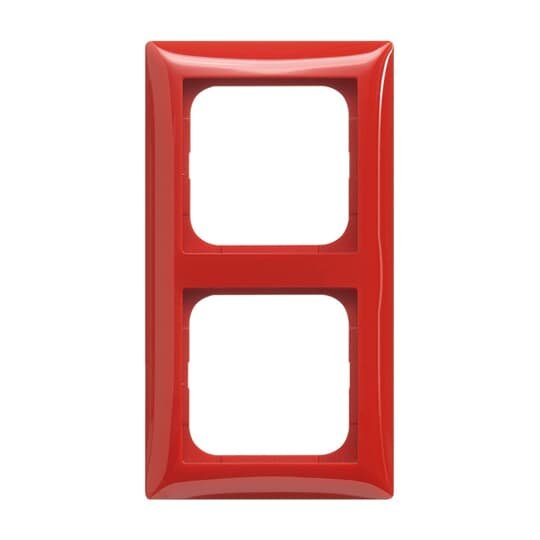 Busch-Jaeger - Abdeckrahmen Rahmen 2-fach 1722-917 rot