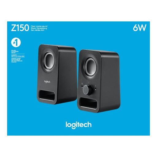 Logitech - Lautsprecher Stereo Z150 sw, Retail