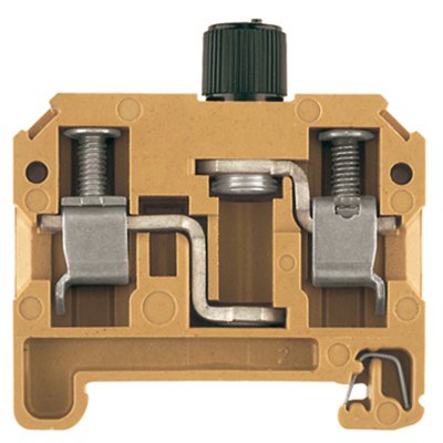 Weidmüller - Sicherungs-Reihenklemme Klemme SAKS 3/35 (RED CAP) − 20 Stück