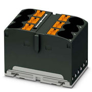 Phoenix Contact - Durchgangs-Reihenklemme Verteilerblock PTFIX 6X10/S BK − 10 Stück