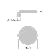 Thorn - Straßen - und Platzleuchte LED - Mastleuchte CT L 36L25 #96635156 730