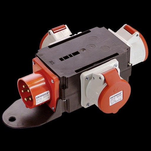 Bachmann - CEE-Steckdosen-Kombination (IEC 60309) CEE-Adapter 349.033 1xSt.16A 5p 3xDose