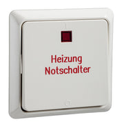 Elso - Installationsschalter Heizung Notschalter 251220 2pol.,perlweiß