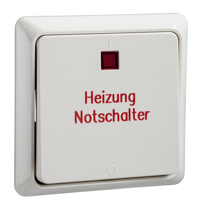 Elso - Installationsschalter Heizung Notschalter 251220 2pol.,perlweiß