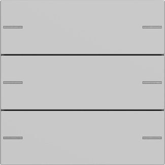 Gira - Bussystem-Tastwippe Wippenset 3-fach 5753015 Tastsensor Grau