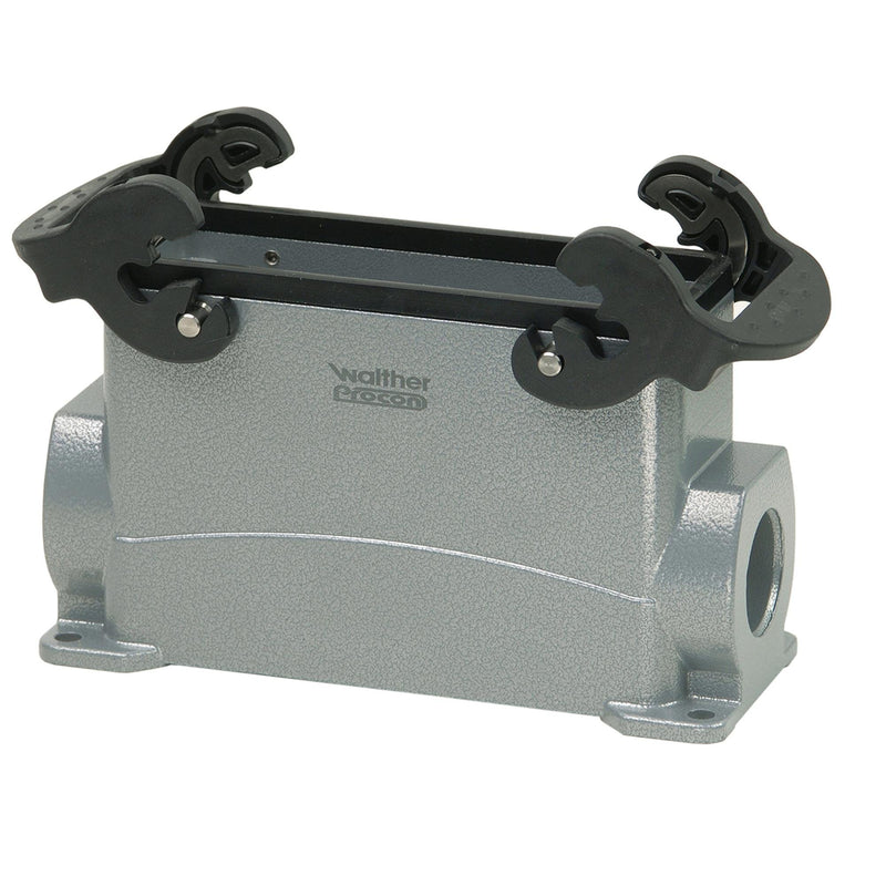 Walther Werke - Gehäuse für Rechtecksteckverbinder Sockelgehäuse P75700840MS B24 84mm hoch − 1 Stück