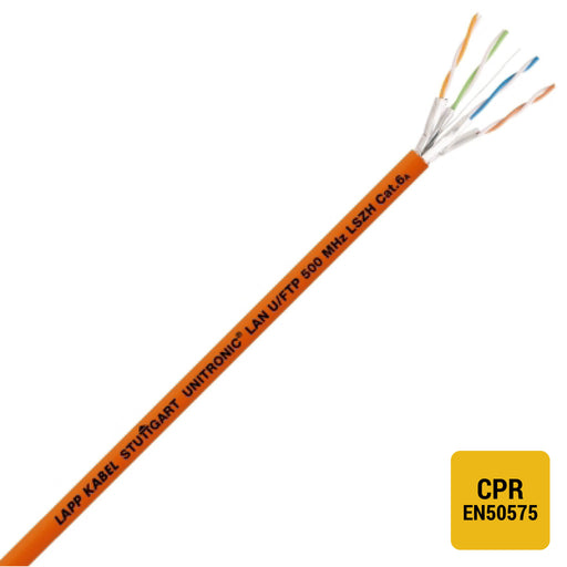 Lapp Kabel&Leitung - Daten- und Kommunikationskabel UNITRONIC LAN 500 F/FTP 2170196/1000 Cat.6A LSZH − 1000 Meter
