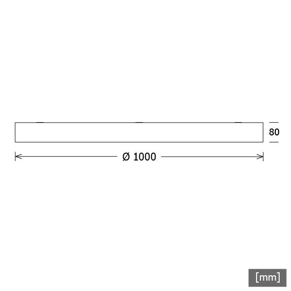 LTS Licht&Leuchten - Decken-/Wandleuchte LED-Leuchte SKIXLA118.8301DALIsi 830, DALI, si