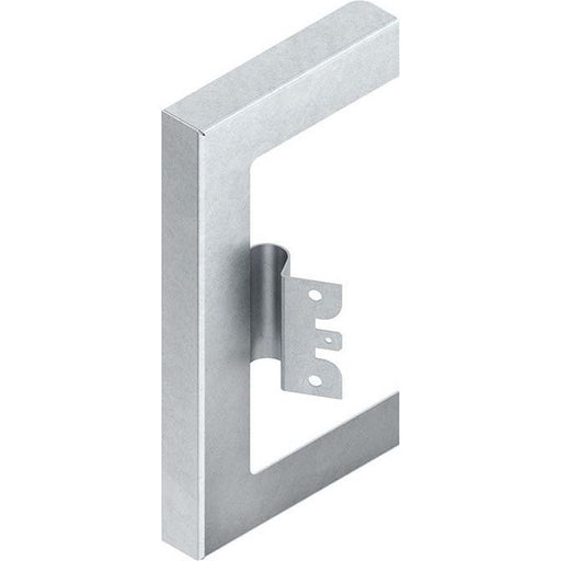 Niedax - Wandanschlussblende für Geräteeinbaukanal GK-Wandabschlussblende li GWBL 213T100 L 254x100mm
