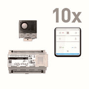 TCS Tür Control - Türsprech-Set EB für 10 WE audio Pack PAIF100/005 ASI12000 ISW6010