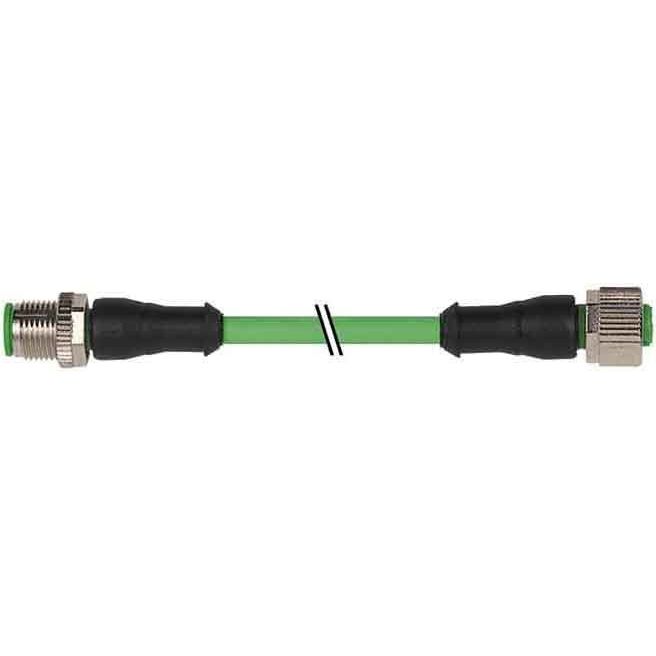Murrelektronik - Konfektioniertes Sensor-Aktor-Kabel M12 Stecker gerade 7000-46041-8021000 auf M12 Buchse ger