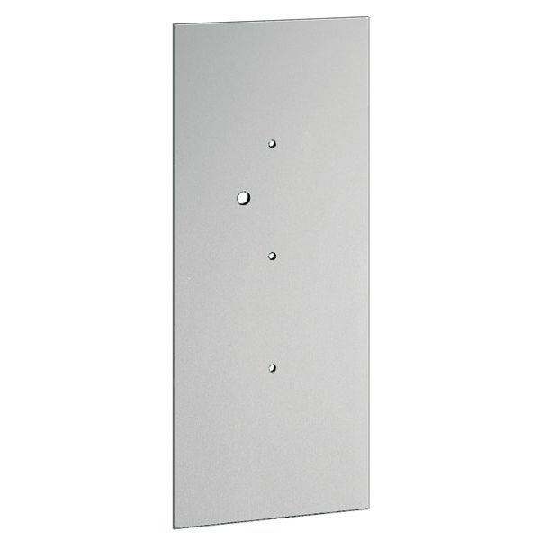 TCS Tür Control - Montageelement für Türstation pre:pack UP-Adapter ZAM1104-0010 PAK07-08 silber