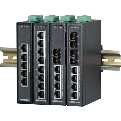 Microsens - Netzwerk Switch Industrie Fast Ethernet MS657100X Switch 5x10/100BasTX