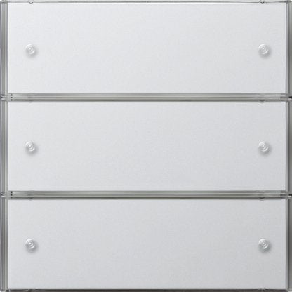 Gira - Bussystem-Tastsensor KNX Tastsensor 3 Basis 2023112 3-fach, rws
