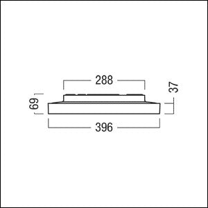 Zumtobel Group - Decken - /Wandleuchte LED - Wand - u.Deckenleuchte LANOSM2500 #42941315 930