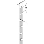 Niedax - Kette Gliederkette KN-3 − 50 Meter