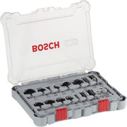 Bosch - Werkzeugset PRO Nutfräser-Set, 2607017471 gemischt Schaft 6 mm