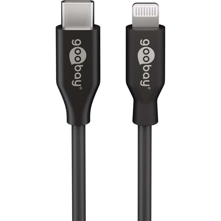 Goobay - PC-Kabel USB-C2.0 Daten-/Ladekabel 39445 Apple,1m,sw