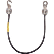 DEHN - Zubehör/Ersatzteile für Erdung und Blitzschutz Erdungsleitung EL16L205M 416420 16mm2/L 2,0m schw