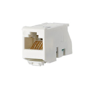 Metz Connect - Modularer Steckverbinder UAE modul Cat.5e 130908-I-B1 weiß − 12 Stück