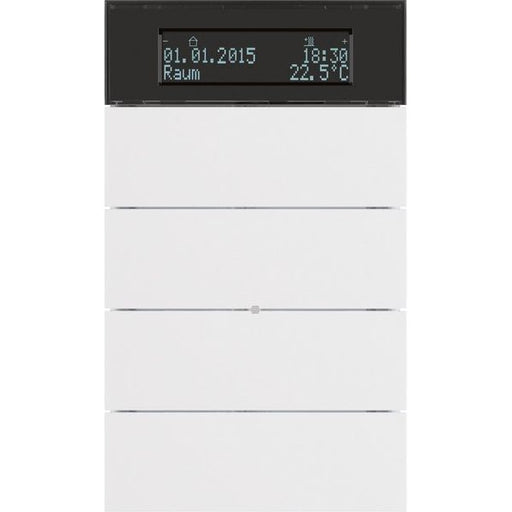 Berker - Bussystem-Mehrfach Bediengerät Tastsensor 75664599 polarweißm.Raumtem