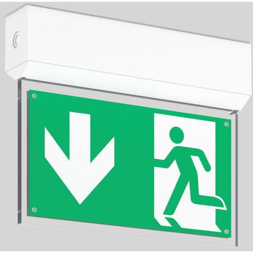 RZB - Sicherheitsleuchte LED-Rettungszeichenleuchte 672841.002.F1 EB 3h, weiß