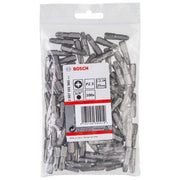 Bosch - Bit Schrauberbit Extra-Hart PZ 2607001565 3, 25 mm, 100er-Pack