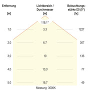 EVN Lichttechnik - Decken-/Wandleuchte LED-Pendelleuchte RPT800925 CCT Switch