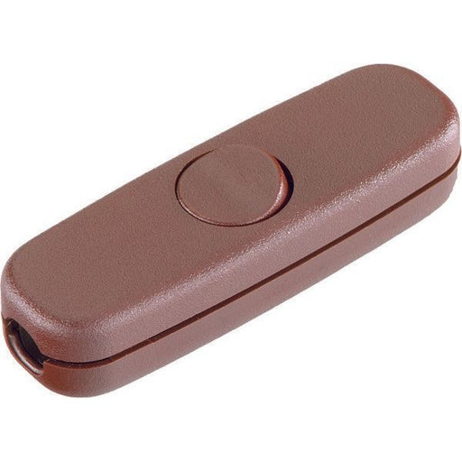 Bachmann - Schnurschalter/-dimmer Schnur-Zwischenschalter 924.045 braun