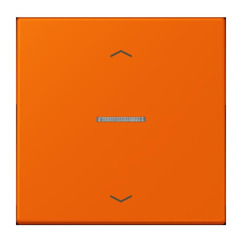Jung - Abdeckung/Bedienelement für Installationsschalterprogramme Wippe mit Lichtleiter LC 101 KO5P 224 orange