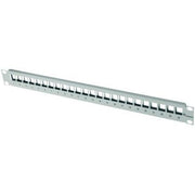 Telegärtner - Patchpanel Kupfer Modulträger 100021498 ohne Kabelabfangung