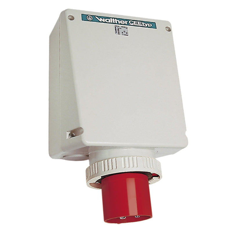 Walther Werke - CEE-Gerätestecker (IEC 60309) Wandgerätestecker 125A 678504 5P 110V 4h IP67