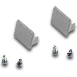Hera - Mechanisches Zubehör/Ersatzteile für Leuchten Stirndeckel 61500031021 (VE2) 15mm Einfräsprofil