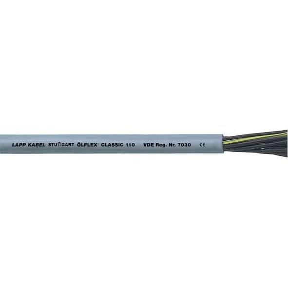 Lapp Kabel&Leitung - Energiekabel < 1 kV, für ortsveränderlichen Einsatz ÖLFLEX CLASSIC 110 12G1 1119212/100 − 100 Meter