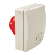 Walther Werke - CEE-Anbausteckdose (IEC 60309) MONDO Anbaudose 16A 415404 4P 110V 4h IP44