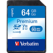 Verbatim - Speichermedium digital SDXC-Card 64GB 44024 Class 10