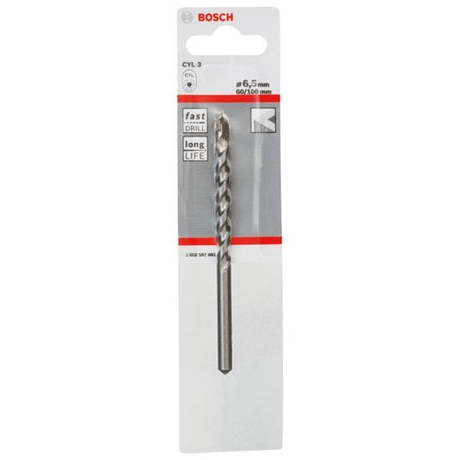 Bosch - Bohrer Betonbohrer CYL-3, 6,5 x 2608597661 60 x 100 mm d 5,5 mm