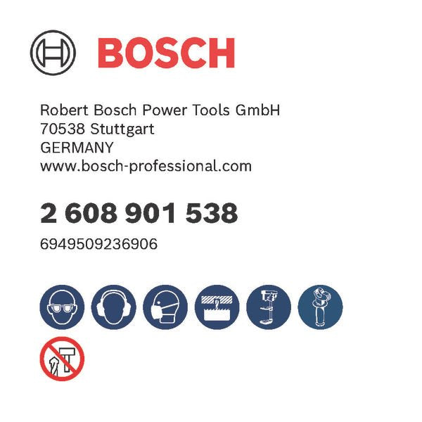 Bosch - Lochsäge PRO Multi Material 2608901538 Lochsäge 114 mm mit