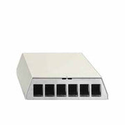 Rutenbeck - Patchpanel Kupfer Patchpanel PP-UM A-6 Ap rw − 1 Stück