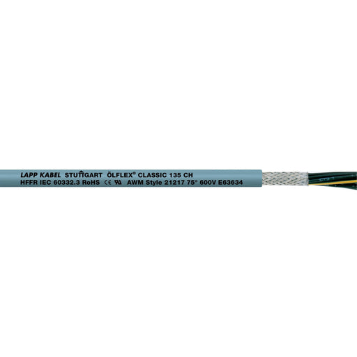 Lapp Kabel&Leitung - Energiekabel < 1 kV, für ortsveränderlichen Einsatz ÖLFLEX CLASSIC 135 CH 1123206 5X0,5