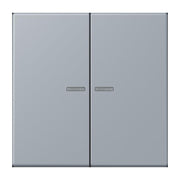 Jung - Abdeckung/Bedienelement für Installationsschalterprogramme Wippe mit Lichtleiter LC 102 KO5 257 gris clair 59