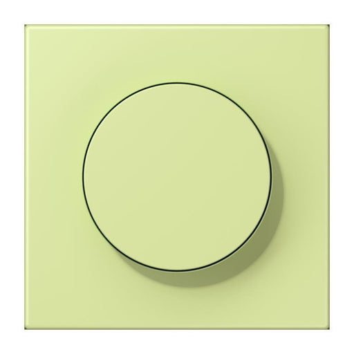 Jung - Abdeckung/Bedienelement für Installationsschalterprogramme Abdeckung mit Drehknopf LC 1740 222 vert jaune clair