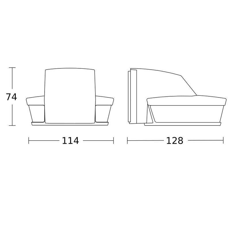 Steinel - Bussystem-Bewegungsmelder Bewegungsmelder sensIQ S AP WS KNX KNX − 1 Stück