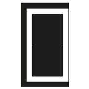 Jung - Abdeckrahmen Rahmen 2fach Mess/classic FDME 2982 C waage-/senkrecht