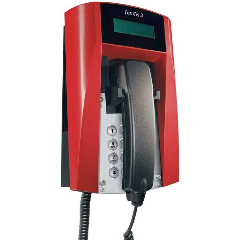 FHF Funke+Huster - Explosionsgeschütztes Telefon Ex-Telefon Zone2 m.Display FernTel 3 #11243021 sw/ge m.Panzersschn