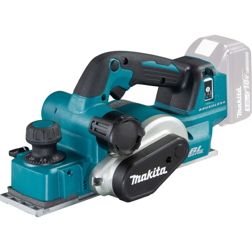 Makita - Hobel (Akku) Akku-Hobel 82mm DKP181Z 18V o.Akku o.Ladeg
