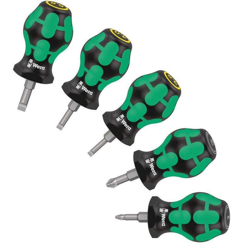 Wera - Schraubendreherset Schraubendrehersatz 05008871001 Stubby Set 2