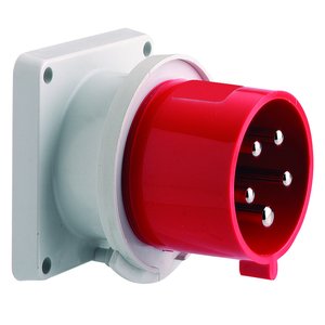 Bals Elektrotech - CEE-Gerätestecker (IEC 60309) Flansch-Gerätestecker 32A 28108 5p 400V 6h IP44