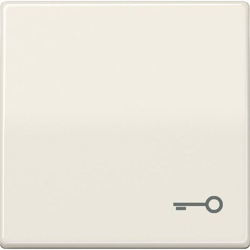 Jung - Abdeckung/Bedienelement für Installationsschalterprogramme Wippe Symbol TÜR ws AS 591 T für Taster